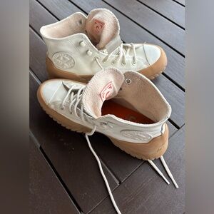 Leather Converse Counter Climate All Star ankle boot. Worn a few times only